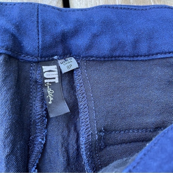 KUT FROM THE KLOTH Stitch Fix Brianna Skinny Pants 8P Navy Trouser - Picture 8 of 10